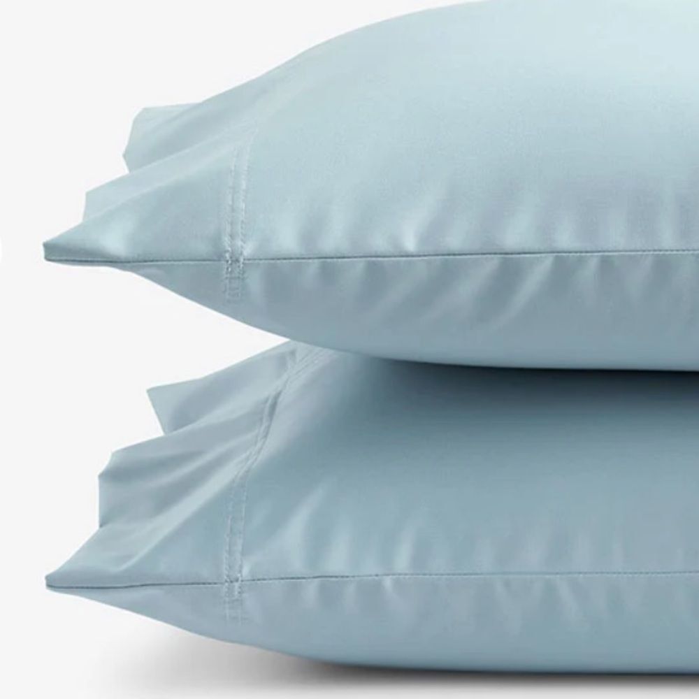The Company Store Legend Premium Supima Sateen Pillowcase Set Standard-Cloud-NWT